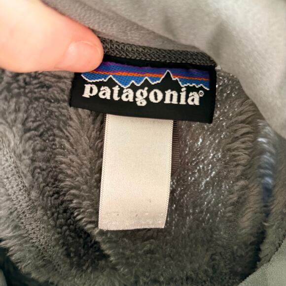Patagonia R3 Hi-Loft Gray 2XL - 3XL Men's Fleece Zip Up Shacket Jacket - Picture 7 of 7